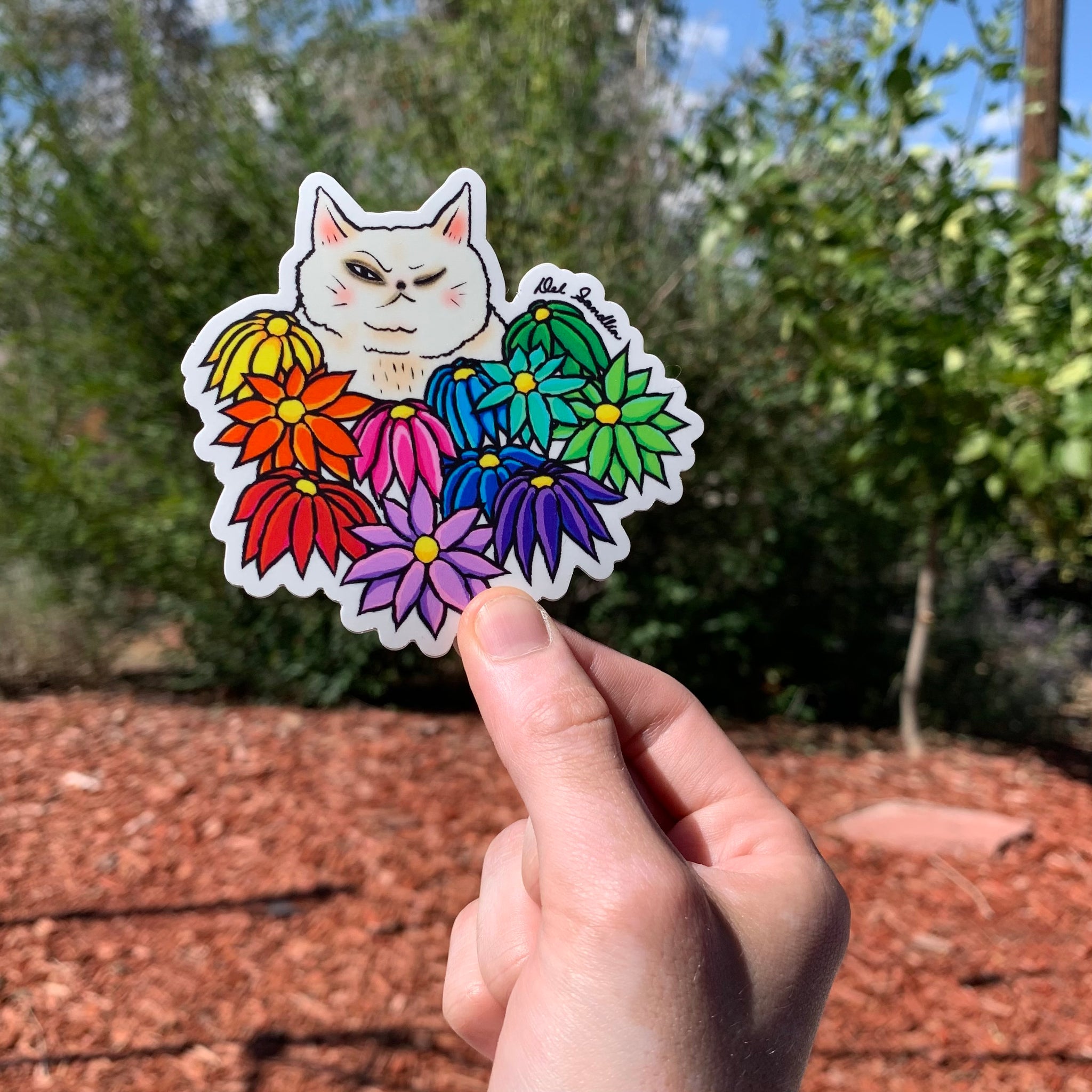 Clarence the Cat Stickers