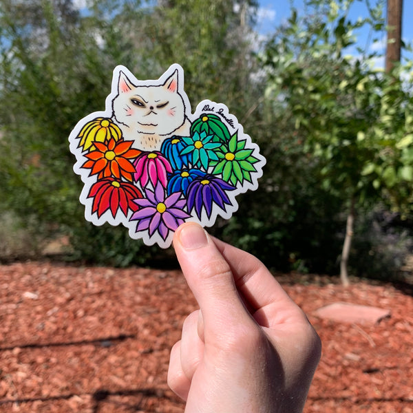 Clarence the Cat Stickers