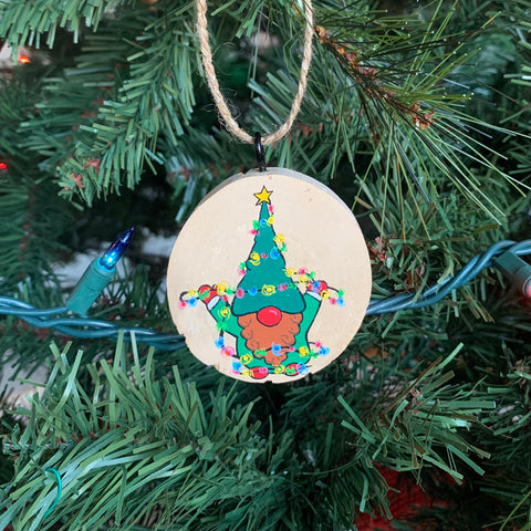 Christmas Tree Gnome (SOLD)